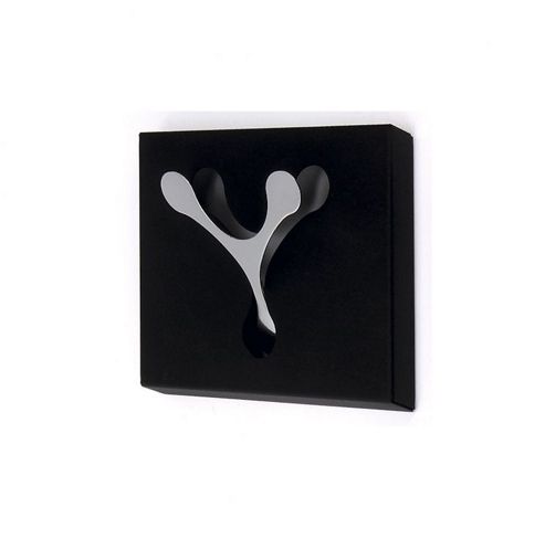 Image of Hispanohogar Wall Coat Rack - White