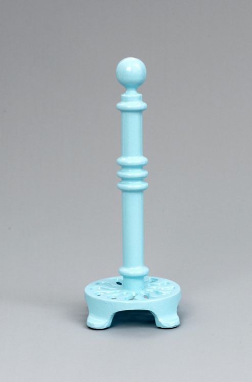 Image of Victor Kitchen Roll Holder In Pale Blue