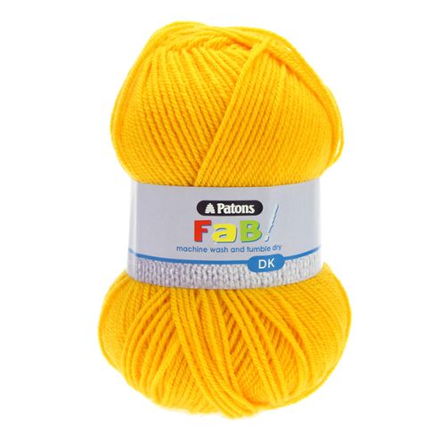 Image of Patons Fab Dk Yarn 100g - Canary
