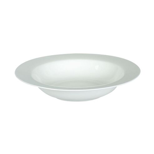 Image of Linea Bone China Eternal Pasta Plate In White