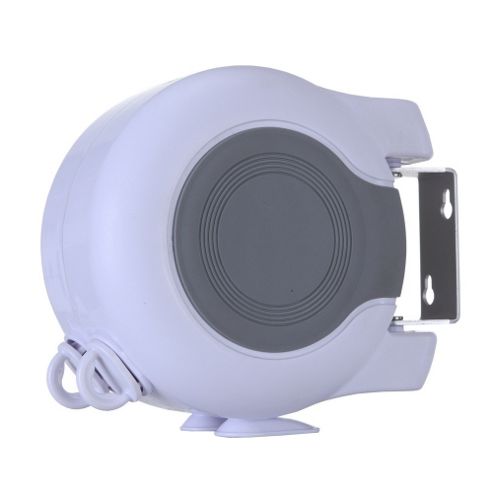 Image of Homegear Wall Mounted Retractable Reel 30m Clothes Washing Line
