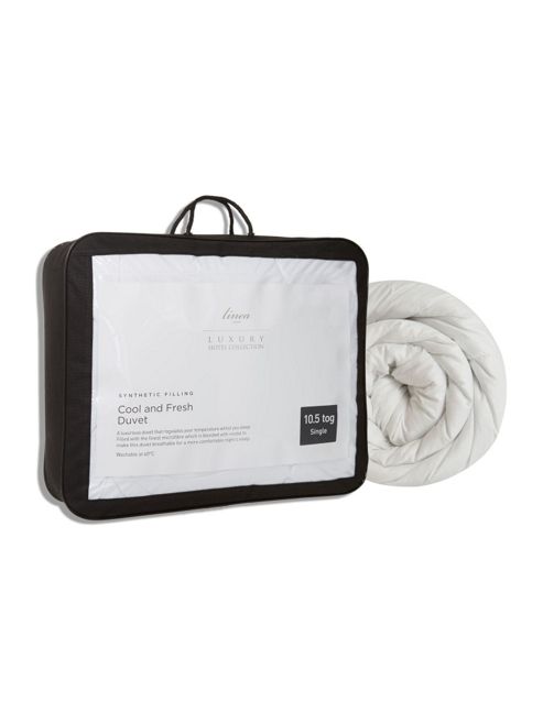 Image of Hotel Collection Cool & Fresh 1.5 Tog Duvet Double In White