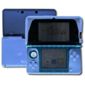 Nintendo 3DS - 3D Console U-Bop BoldFLEX Flexible Body-Skin Case and StampWIPE, Blue