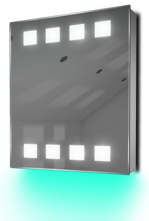 Image of Ambient Audio Bathroom Cabinet With Bluetooth, Shaver Socket & Sensor K128taud