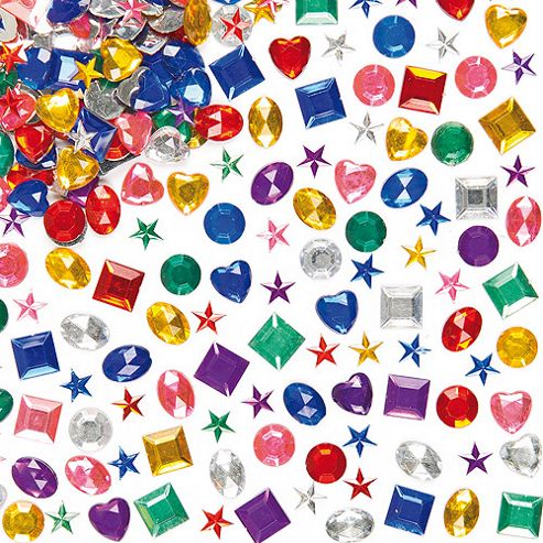 Image of Acrylic Gems Value Pack (pack Of 1000)