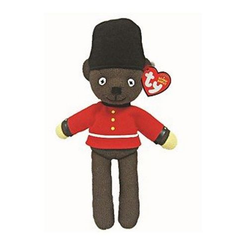 Image of Ty Beanie Babies Mr Bean Guardsman Teddy Uk Exclusive