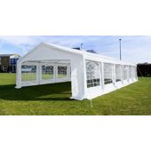 White 4x10m Wedding Garden Party Marquee