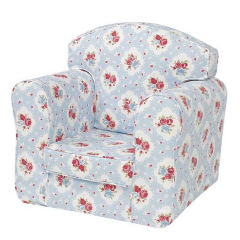 Image of Children's Single Sofa Chair - Floral Sky