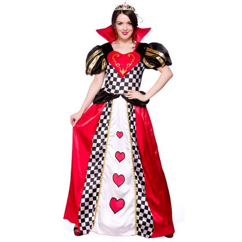 Image of Queen Of Hearts - Adult Costume Size: 16-18