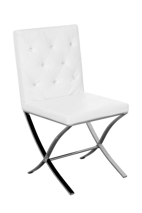 Image of Premier Housewares Dining Chair (set Of 2) - White