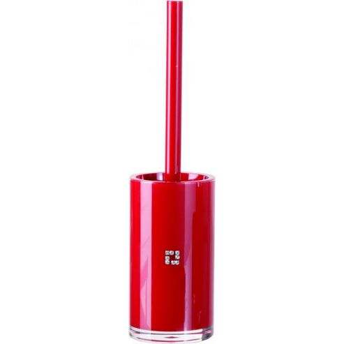 Image of Sanwood Grace Toilet Brush Set - Red