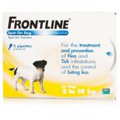 Frontline Spot On (Small Dog 2-10kg) [3 pack]