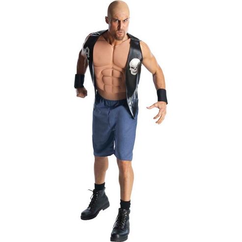 Image of Stone Cold Steve Austin - Adult Costume Size: 44-46