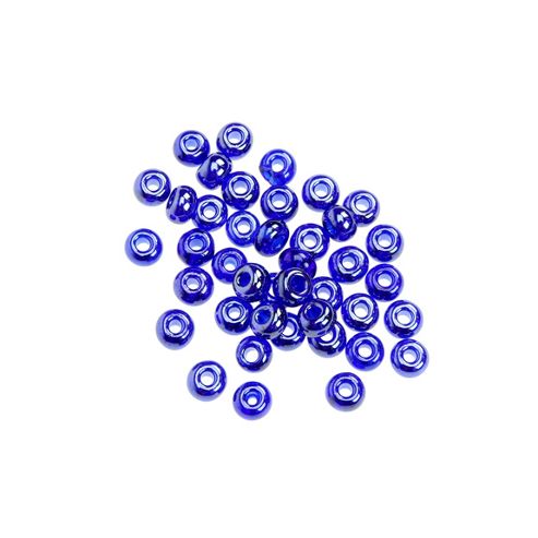 Image of Czech Seed Bead 2/0 Tr Blue Lustre