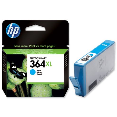 Image of Hp No.364xl Photosmart (cyan) Ink Cartridge (yield 750 Pages)
