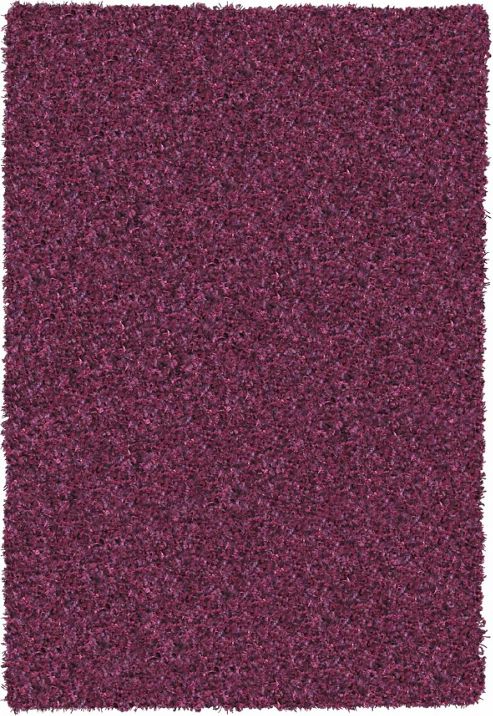 Image of Mastercraft Rugs Twilight Raspberry Shaggy Rug - 80cm X 150cm (2 Ft 7 In X 4 Ft 11 In)