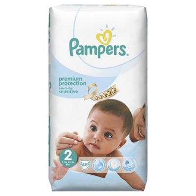 Pampers New Baby Sensitive Size 2 Essential Pack 56