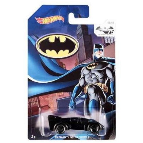 Image of Hot Wheels Batman 75th Anniversary: Batman Live Batmobile