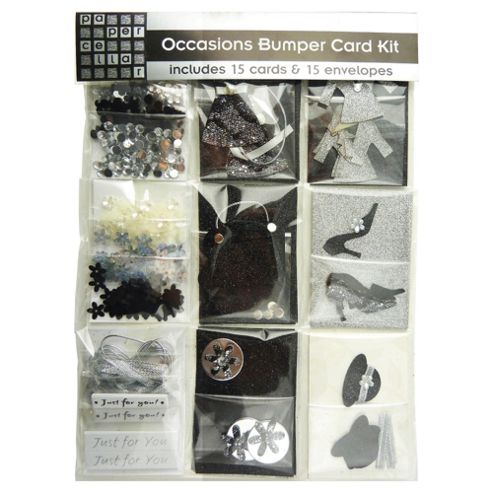 Image of Black And Silver Mini Bumper Card Kit