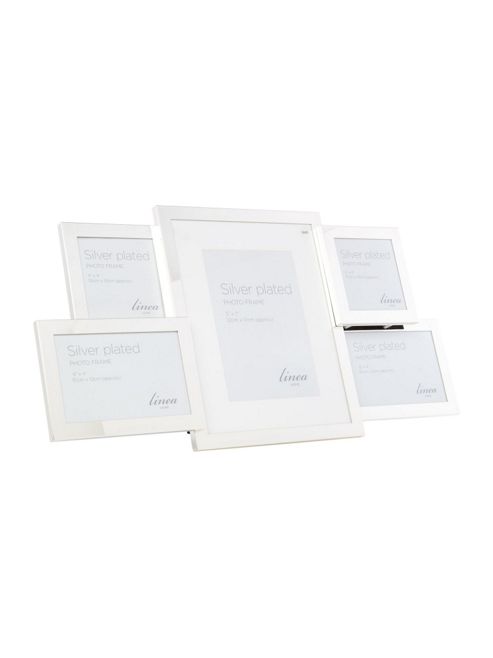 Image of Linea Modern Silver Plated Multi App In Silver