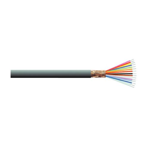 Image of Multi-core 9 Way Screened Cut Cable Lead Type 7-1-c 1m