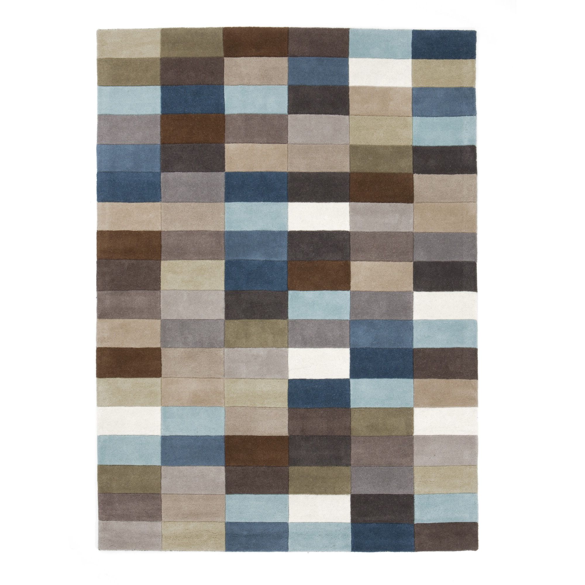 Linie Design Romina Blue Rug - 240cm x 170cm at Tesco Direct