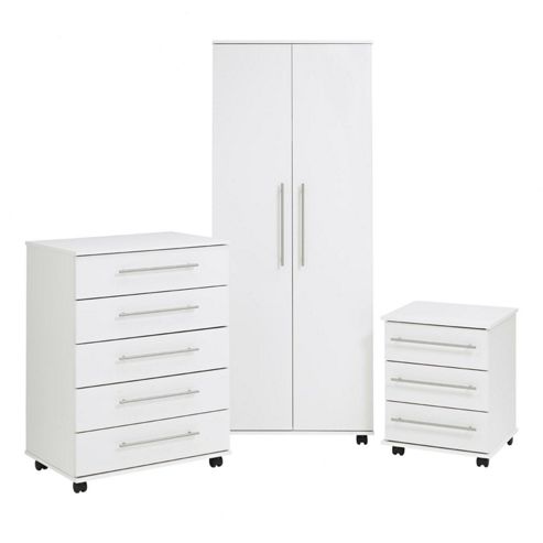 Image of Ideal Furniture Bobby Bedroom Collection - White