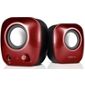 "SPEEDLINK Snappy Stereo Speakers, Red SL-8003-SRD"