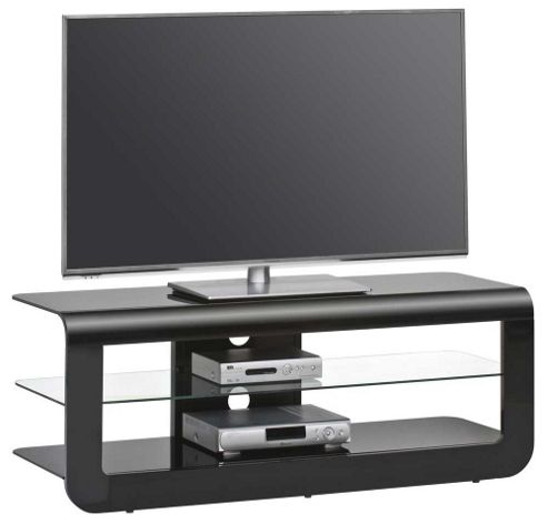 Image of Maja 1644 Black Tv Stand