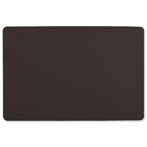 Image of Durable Desk Mat Contoured Edge W650xd520mm Black Ref 7103/01