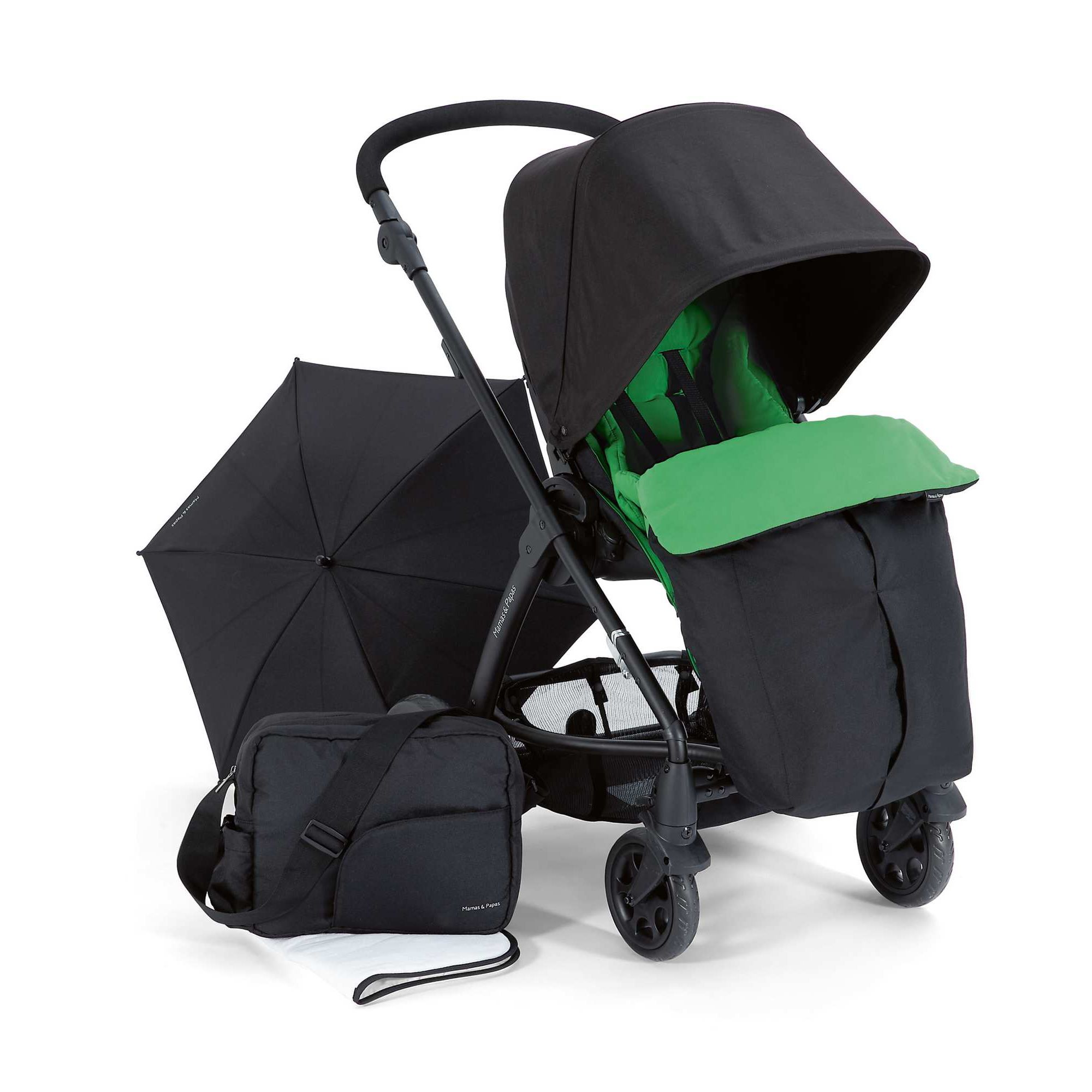 Mamas & Papas - Glide Package - Black/Grass at Tesco Direct