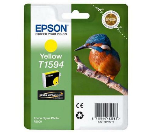 Image of Epson Kingfisher T1594 Ultrachrome Hi-gloss2 Yellow Ink Cartridge For Epson Stylus Photo R2000