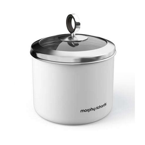 Image of Morphy Richards Accents Small Storage Canister -white