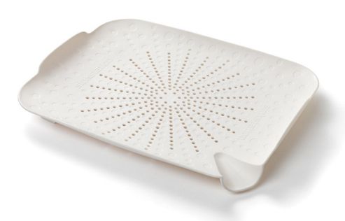 Image of Sinkstation Flat Colander, White