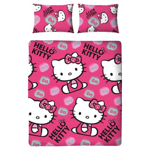 Image of Hello Kitty Duvet Set Double