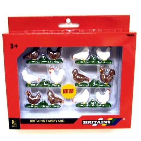 Image of Britains 1:32 Farm Chickens