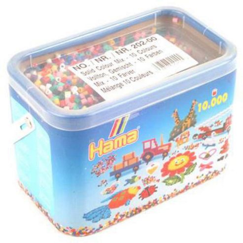 Image of Hama Beads 10,000 - Solid Mix