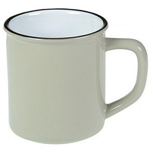 Image of Bia Single Stoneware Mug, Ivory