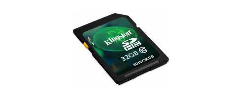 Image of Kingston 32gb Sdhc Media Card (class 10) Cbid:2351553
