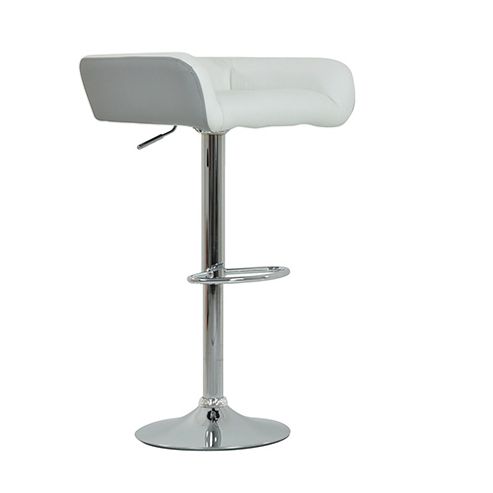 Image of Storm White With Grey Under Bar Stool
