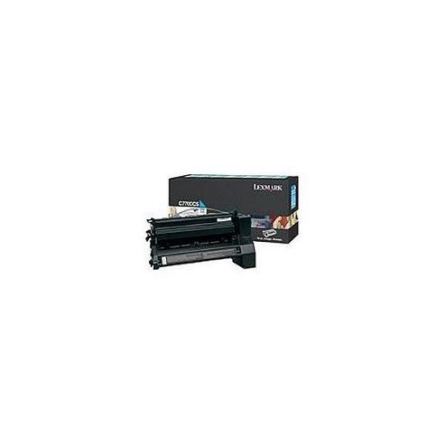 Image of Lexmark C77x Cyan Return Program Print Cartridge (yield 6,000 Pages)