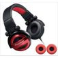 Pioneer SE-MJ551-R Headphone - Black/Red
