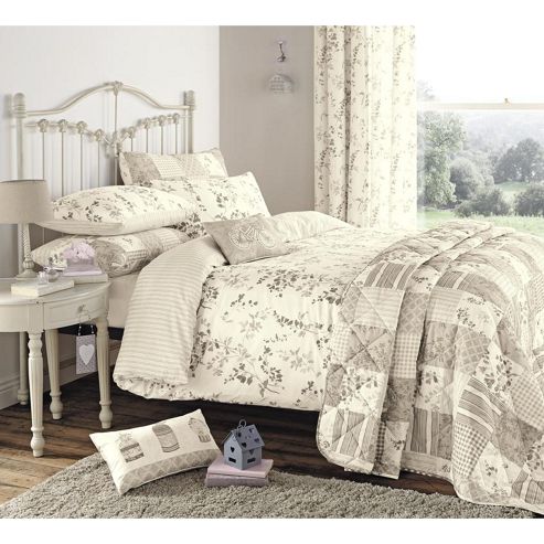 Image of Dreams N Drapes Lila Natural Pair Housewife Pillowcases - Natural