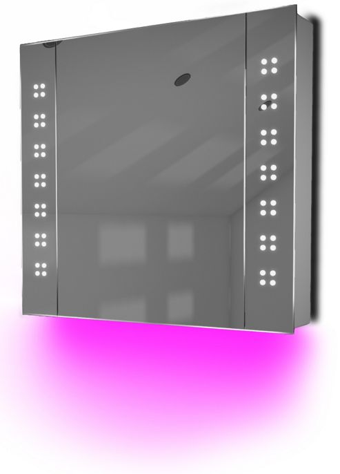 Image of Ambient Audio Bathroom Cabinet With Bluetooth, Shaver Socket & Sensor K19paud