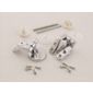 Vemco 9Unhcp Wood Toilet Seat Hinges Chrome