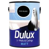 Dulux Matt Rich Black 2.5L