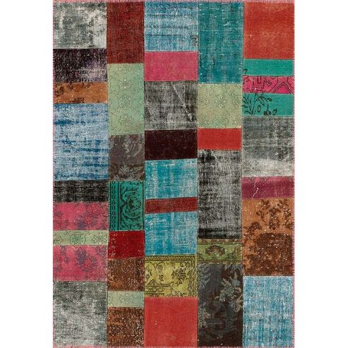 Image of Angelo Up-cycle Multi Rug - 240cm X 170cm (7 Ft 10.5 In X 5 Ft 7 In)