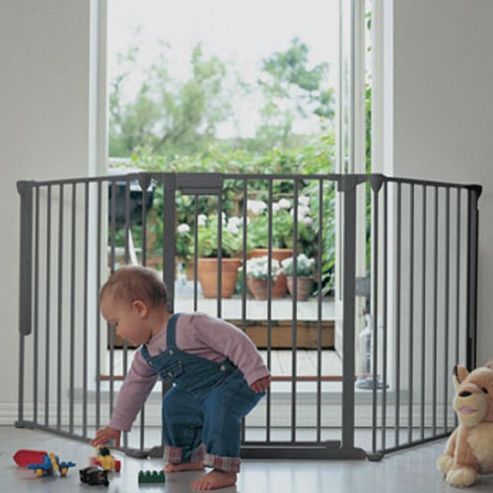 Image of Babydan Configure Gate Silver