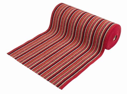 Image of Dandy Ios Red Contemporary Rug - 67cm X 100cm