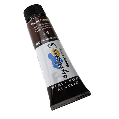 Image of System 3 Heavy Body 75ml Burnt Umber
